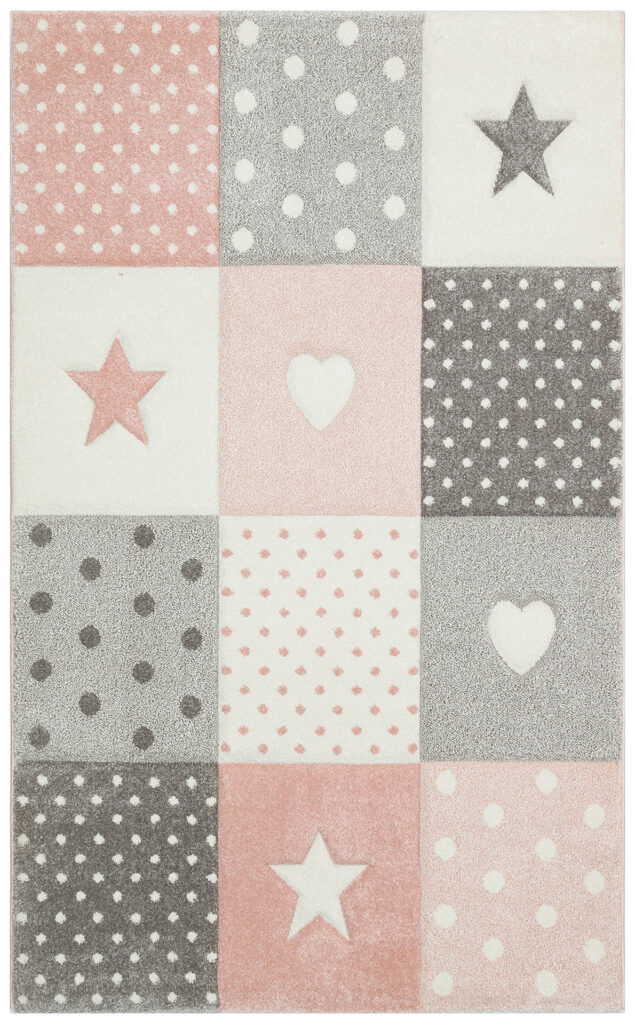 Tepih për Femijë 05 (grey-pink)