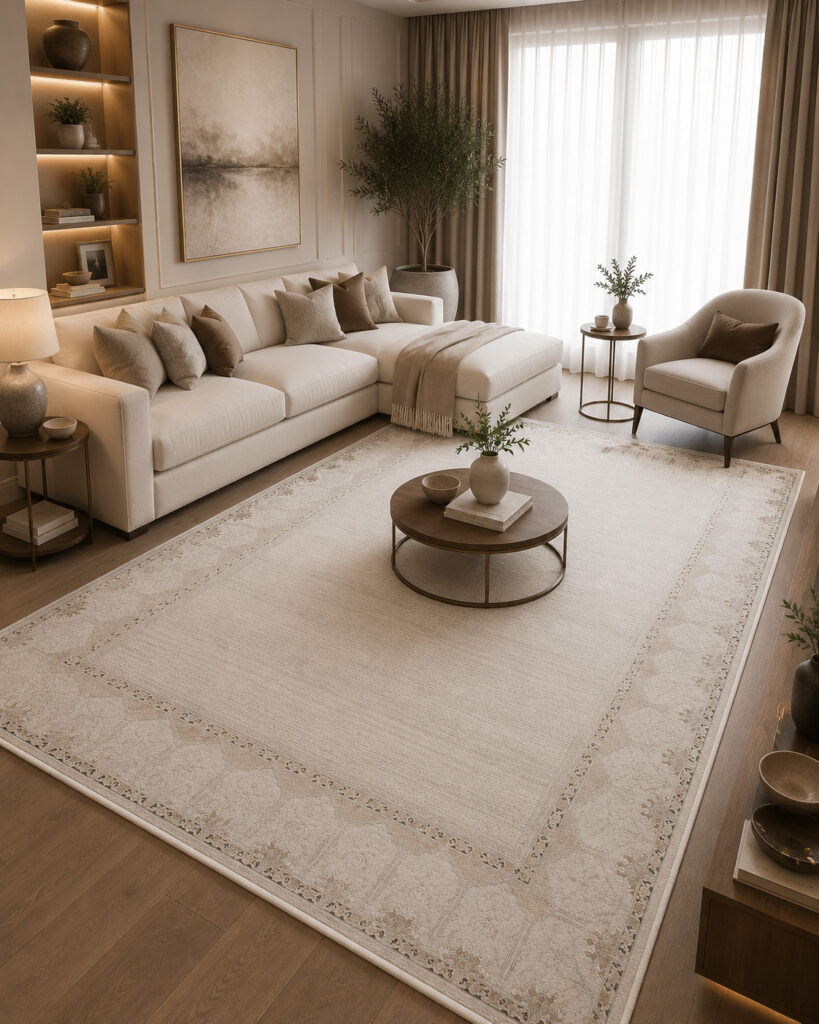 Mahal 06 (cream-grey)