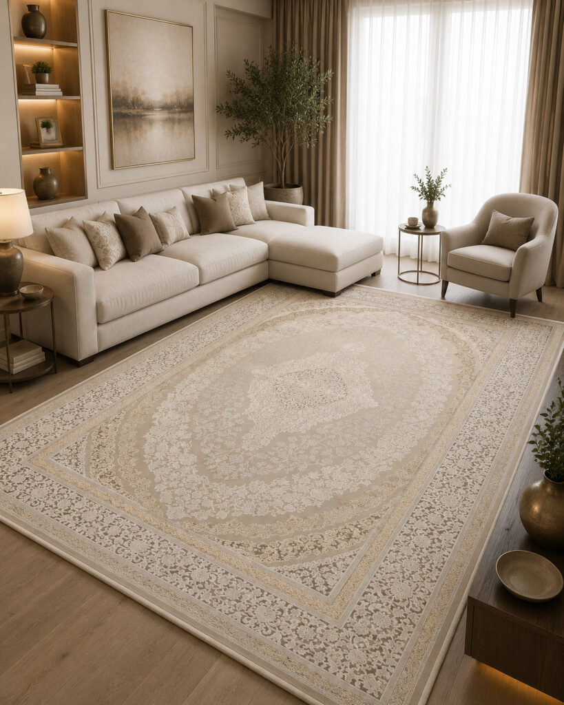 Mahal 08 (cream-grey)
